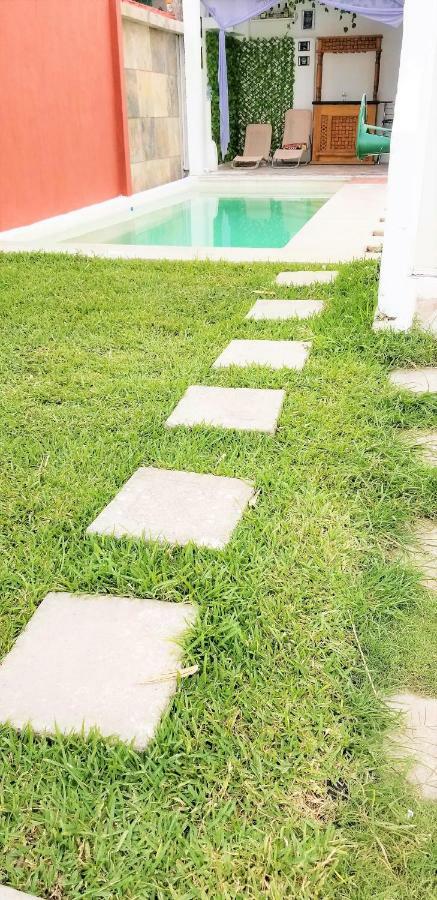 Casa Con Alberca Climatizada Privada Para 8 Personas Эмилиано-Сапата Экстерьер фото