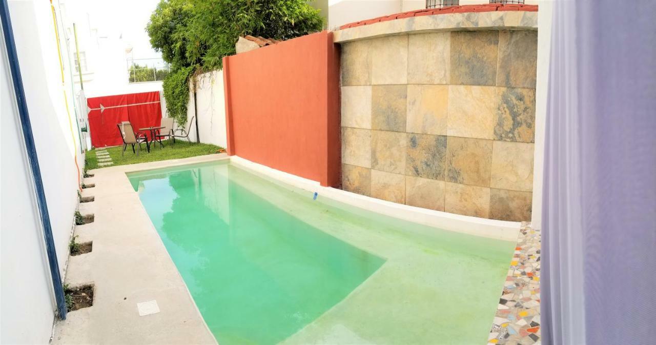 Casa Con Alberca Climatizada Privada Para 8 Personas Эмилиано-Сапата Экстерьер фото