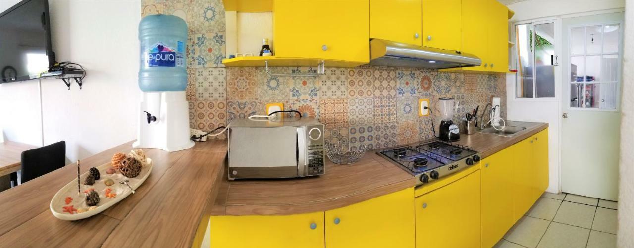 Casa Con Alberca Climatizada Privada Para 8 Personas Эмилиано-Сапата Экстерьер фото