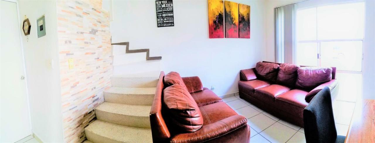 Casa Con Alberca Climatizada Privada Para 8 Personas Эмилиано-Сапата Экстерьер фото